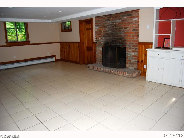 4332 Knob Road Richmond, VA 23235 - Photo 9 of 12 Den/Family/Great Room - Basement includes a wood b