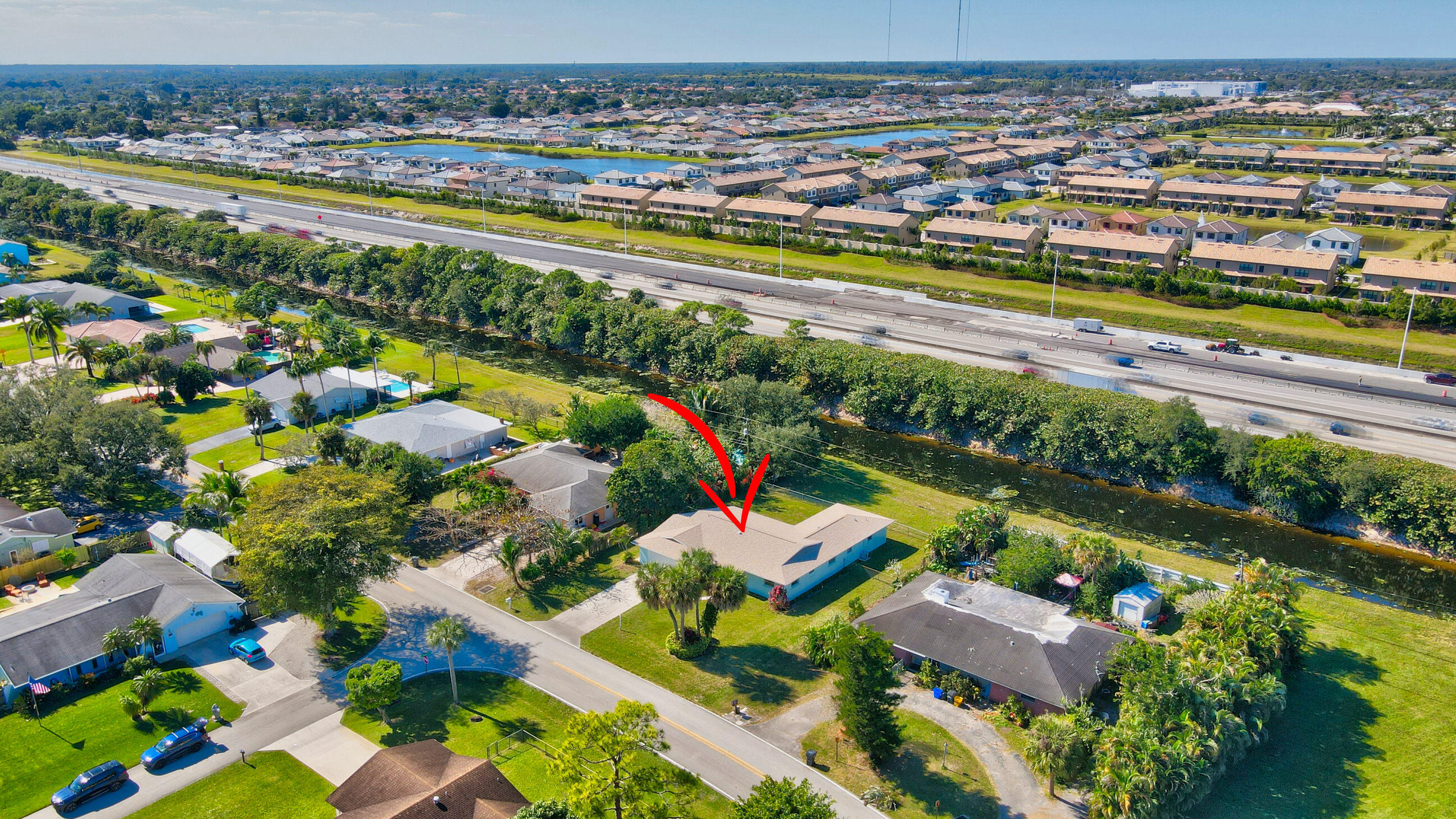 194 Akron Road Lake Worth, FL 33467 - Photo 26 of 40 Aerial