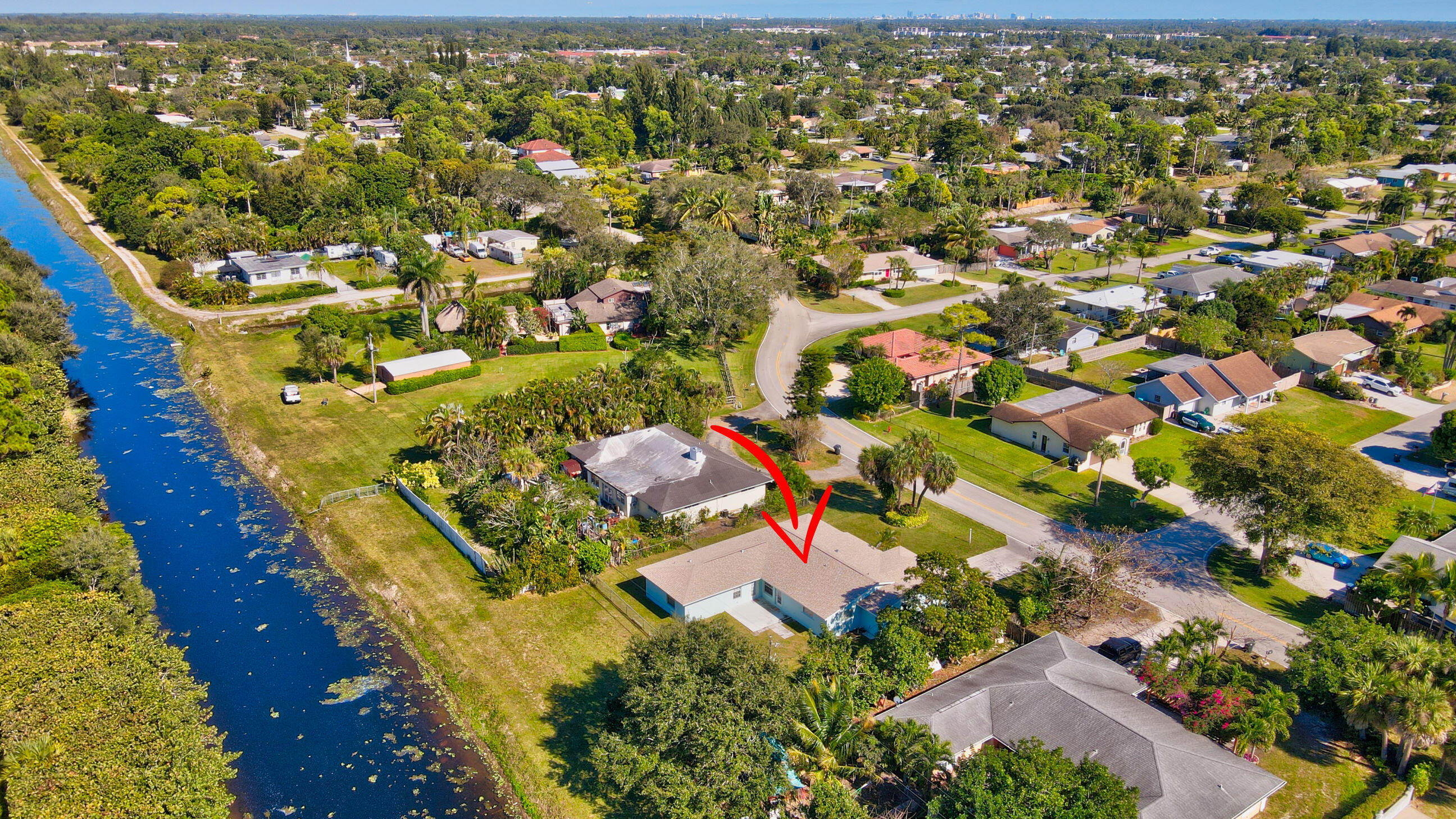 194 Akron Road Lake Worth, FL 33467 - Photo 38 of 40 Aerial