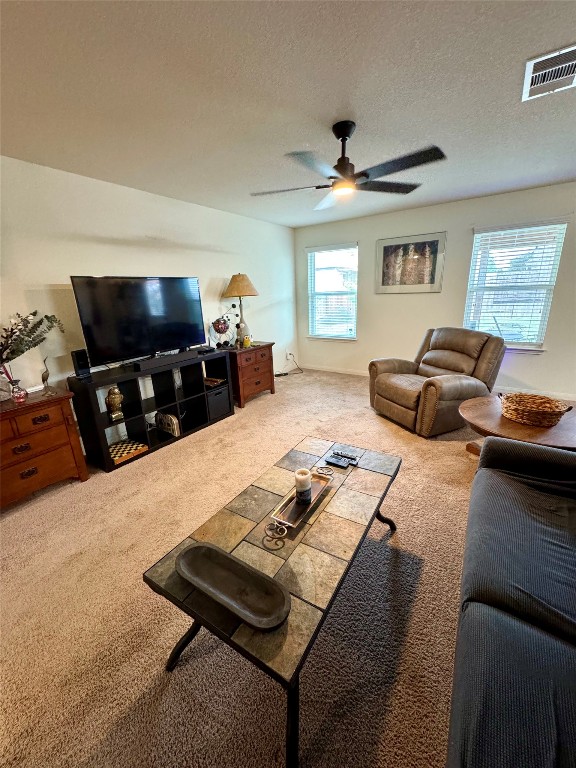 205 Denson Lane, Unit 8D Jarrell, TX 76537 - Photo 6 of 29 a living room with furniture and a flat screen tv