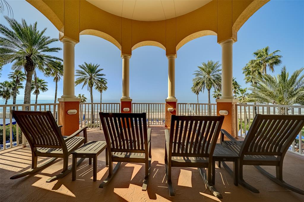 16550 Gulf Boulevard, Unit 643 North Redington Beach, FL 33708 - Photo 45 of 67 a view of outdoor space with seating area