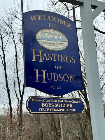 a view of a sign board