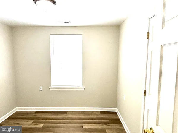 a view of a small space with a sink