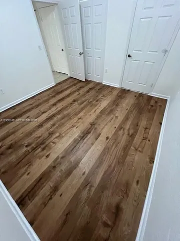 a view of wooden floor