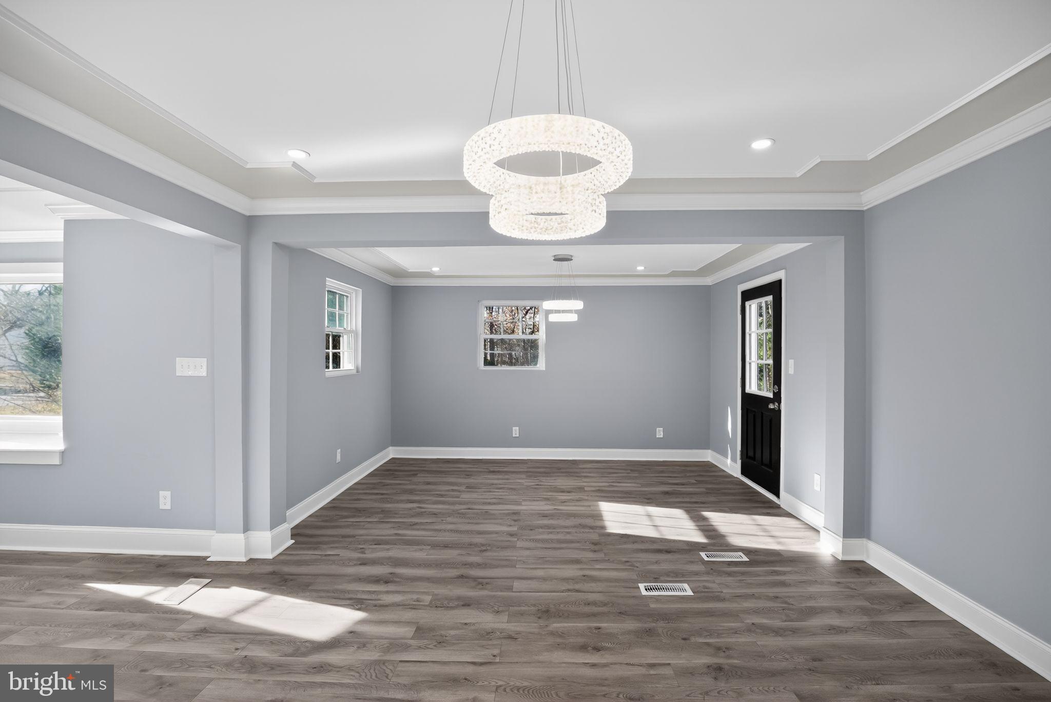 931 Woodlane Road Westampton, NJ 08060 - Photo 19 of 33 a view of an empty room with wooden floor and a window