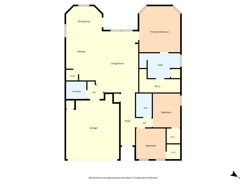 10712 Peperak Court Waco, TX 76708 - Photo 25 of 25 a picture of a floor plan