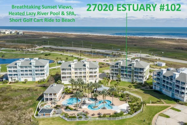 $295,000 | 27020 Estuary Drive, Unit 102, Galveston, TX 77554