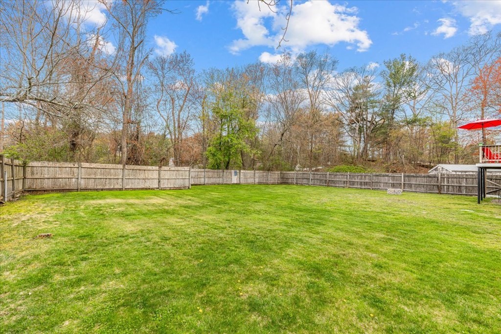 8 Stonewood Drive Canton, MA 02021 - Photo 22 of 29 a view of outdoor space with deck and yard