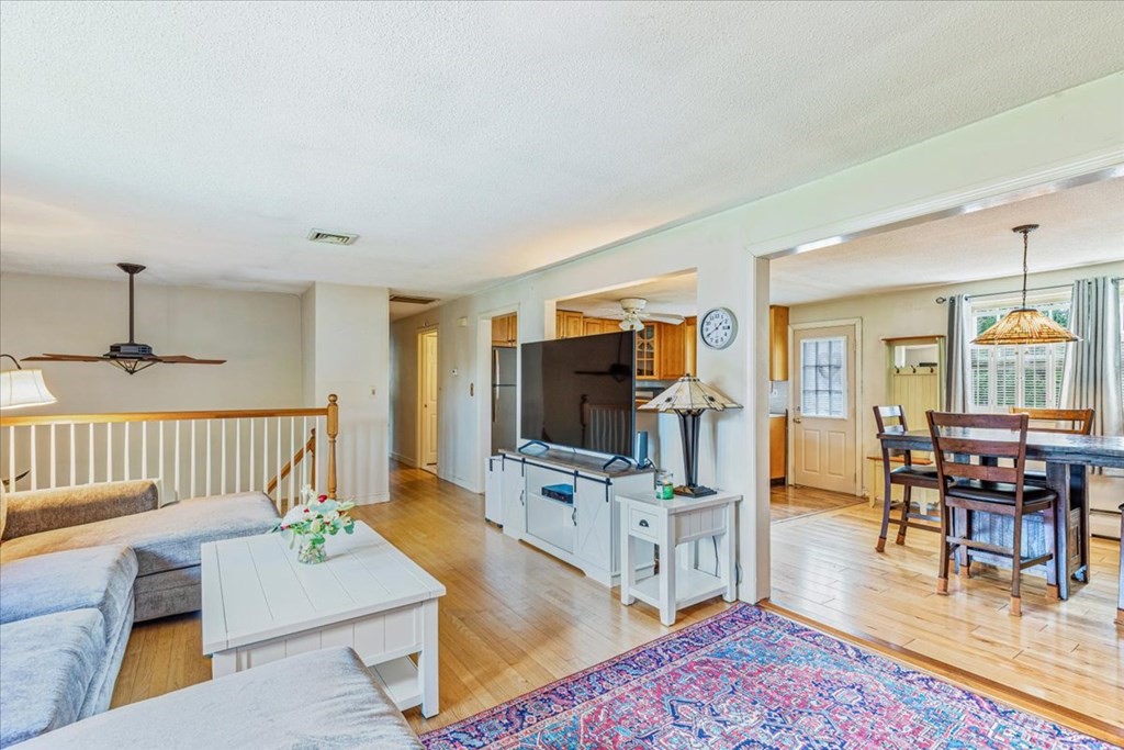 8 Stonewood Drive Canton, MA 02021 - Photo 6 of 29 a living room with furniture and a flat screen tv