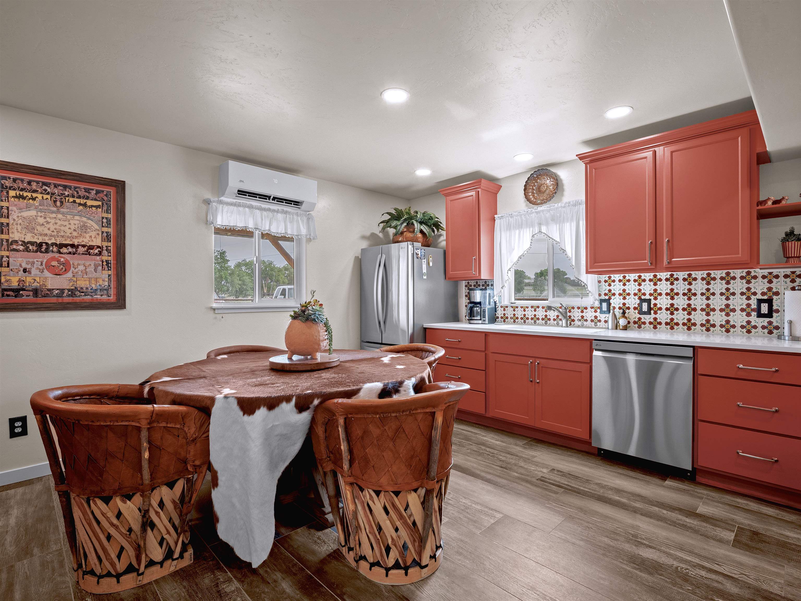 1161 23 Road Grand Junction, CO 81505 - Photo 29 of 35 a dining room with granite countertop furniture a sink a window and stainless steel appliances
