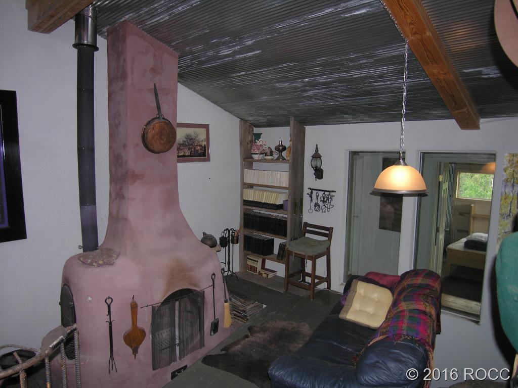 880 Burno Mountain Road Cotopaxi, CO 81223 - Photo 6 of 19 a living room with furniture and a fireplace