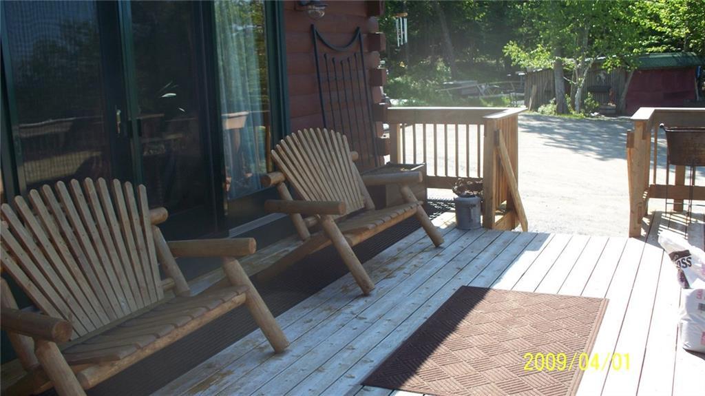 183 Wilsons Mill Road Rangeley, ME 04970 - Photo 12 of 32 front deck