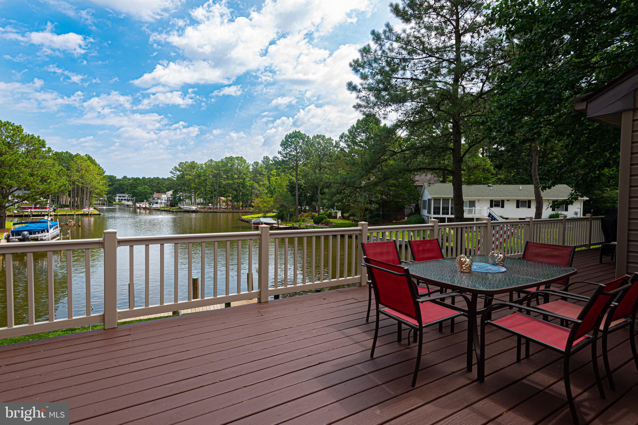 3 Battersea Road Ocean Pines, MD 21811 - Photo 4 of 72 Large rear deck overlooking canal