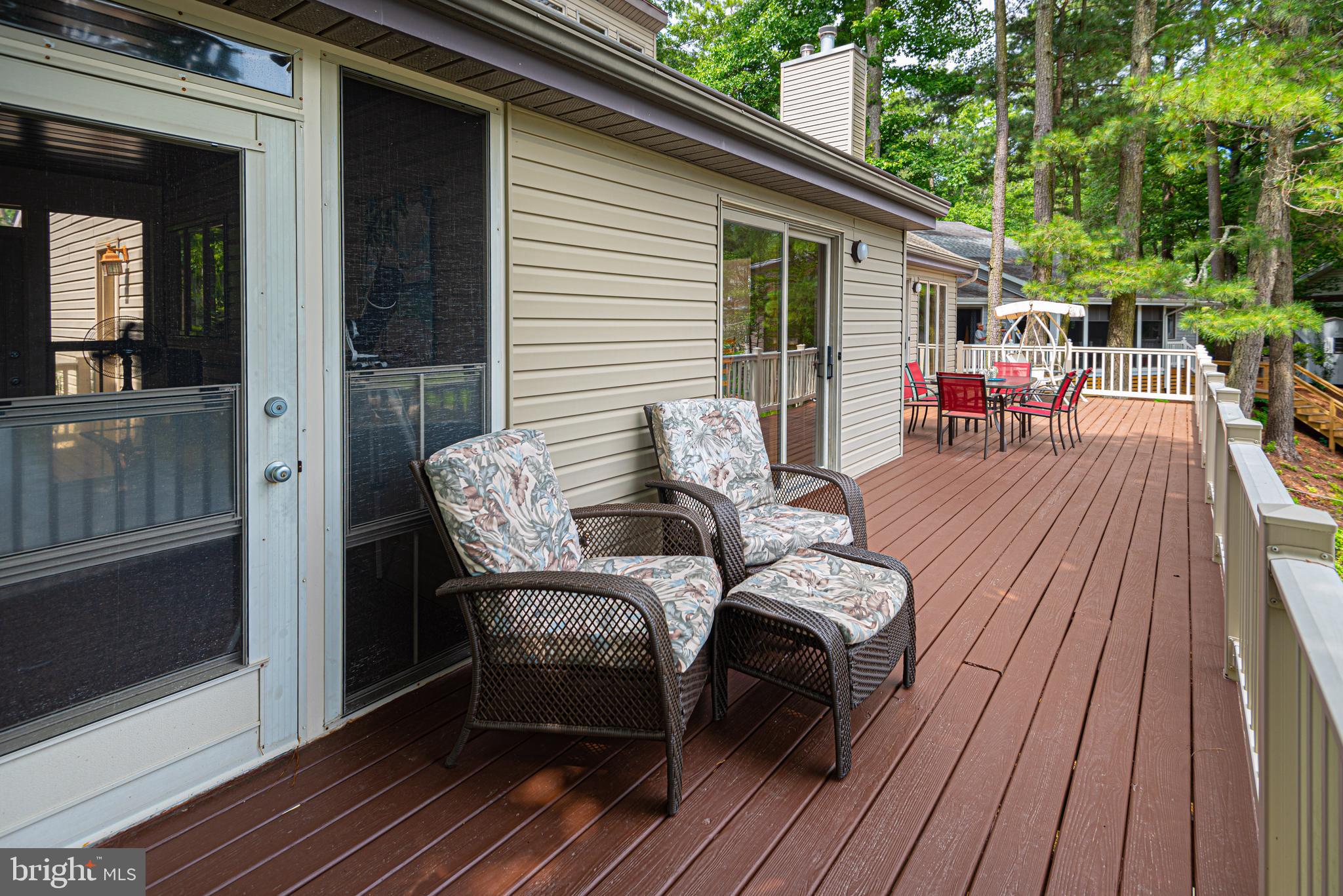 3 Battersea Road Ocean Pines, MD 21811 - Photo 38 of 72 rear deck overlooking canal