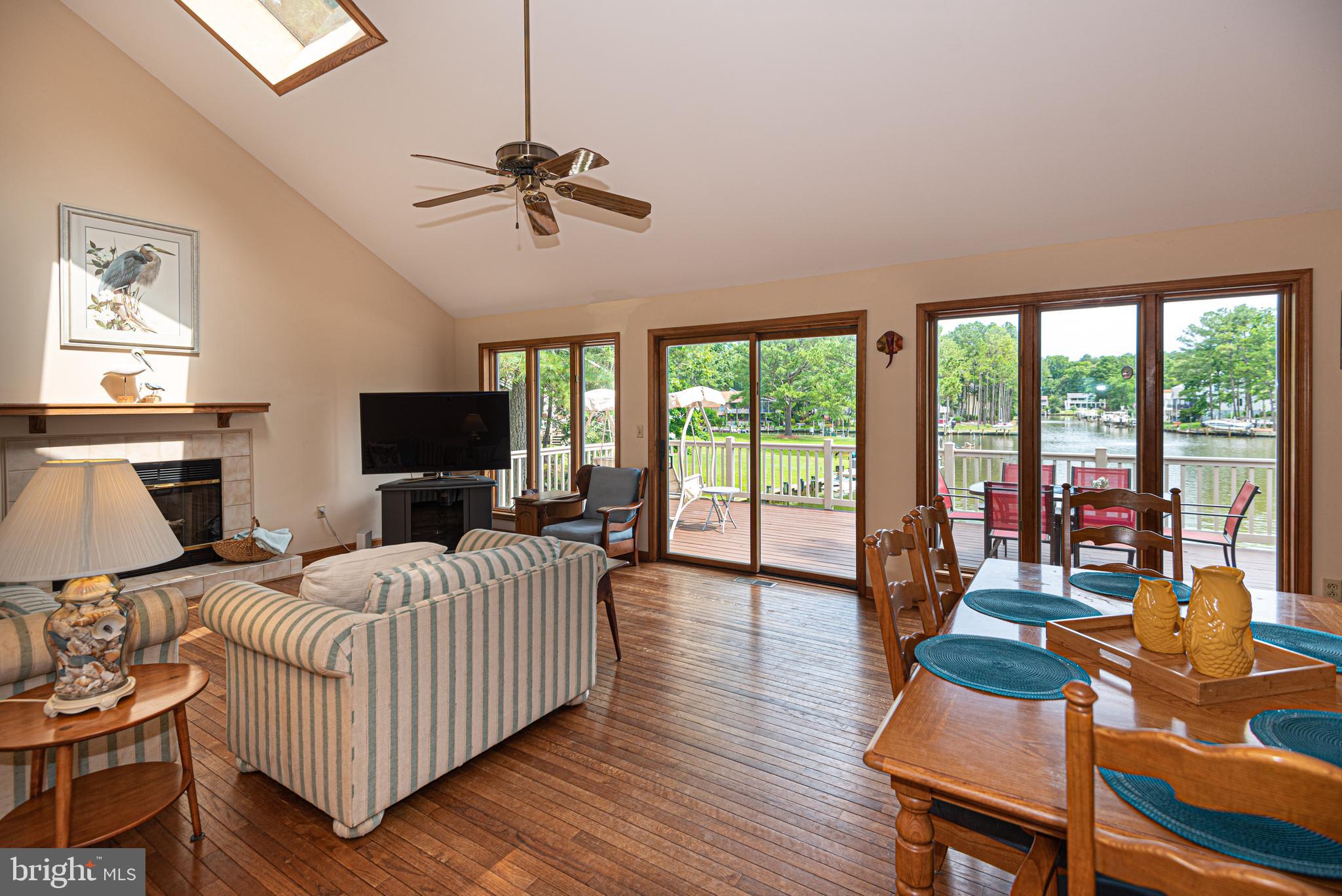 3 Battersea Road Ocean Pines, MD 21811 - Photo 8 of 72 Living room with sliders to rear deck