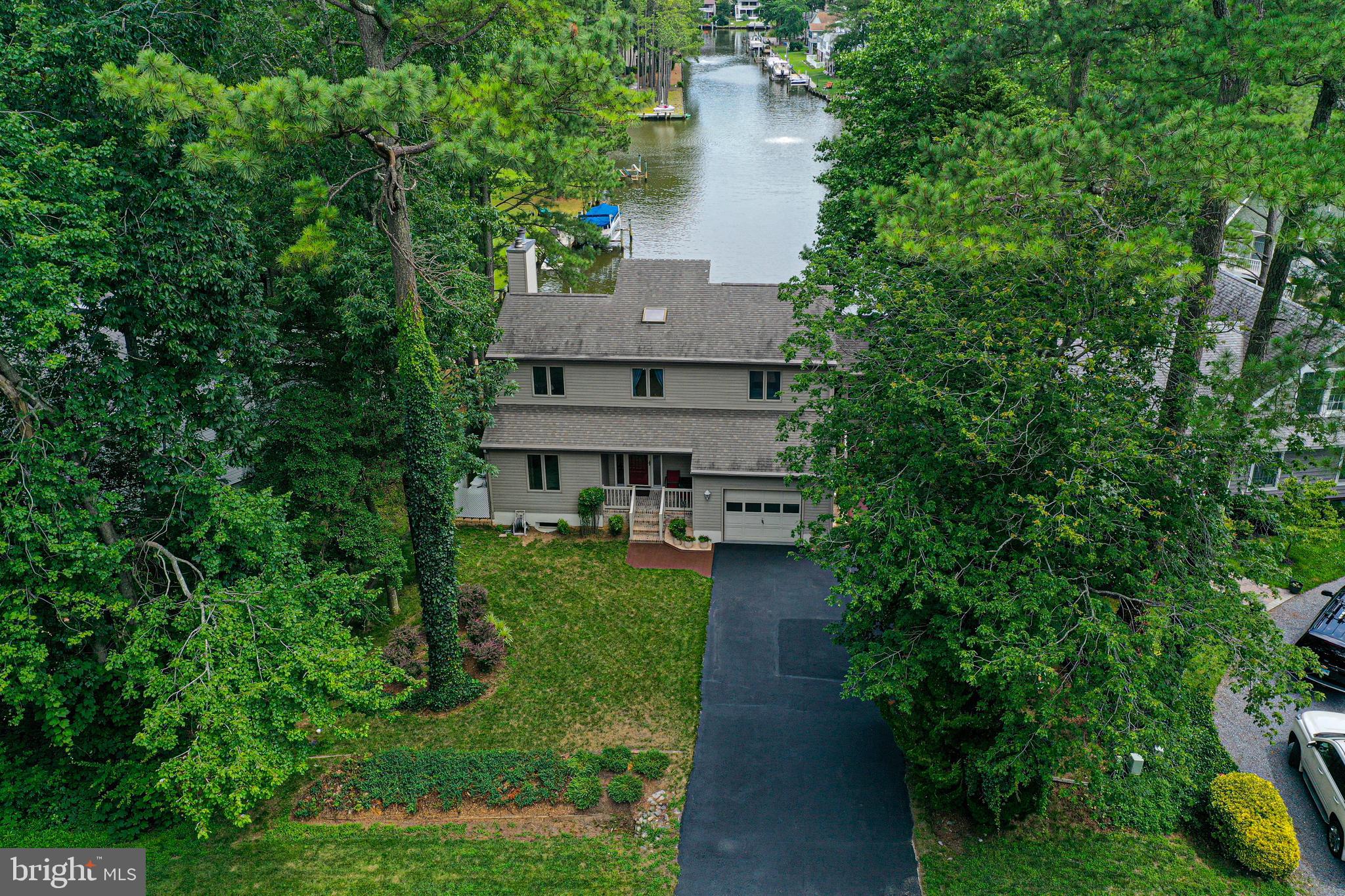 3 Battersea Road Ocean Pines, MD 21811 - Photo 72 of 72 drone shot of lot view and canal