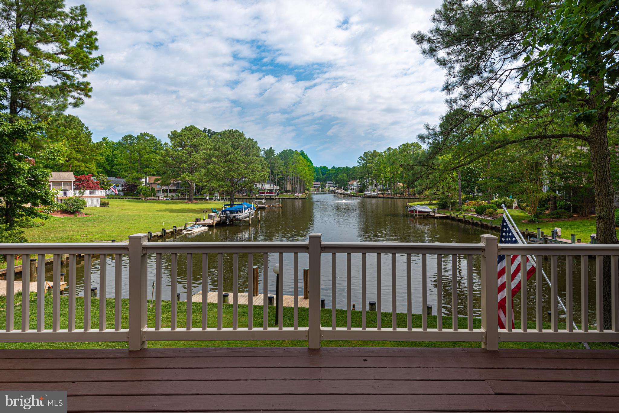 3 Battersea Road Ocean Pines, MD 21811 - Photo 9 of 72 canal view from deck