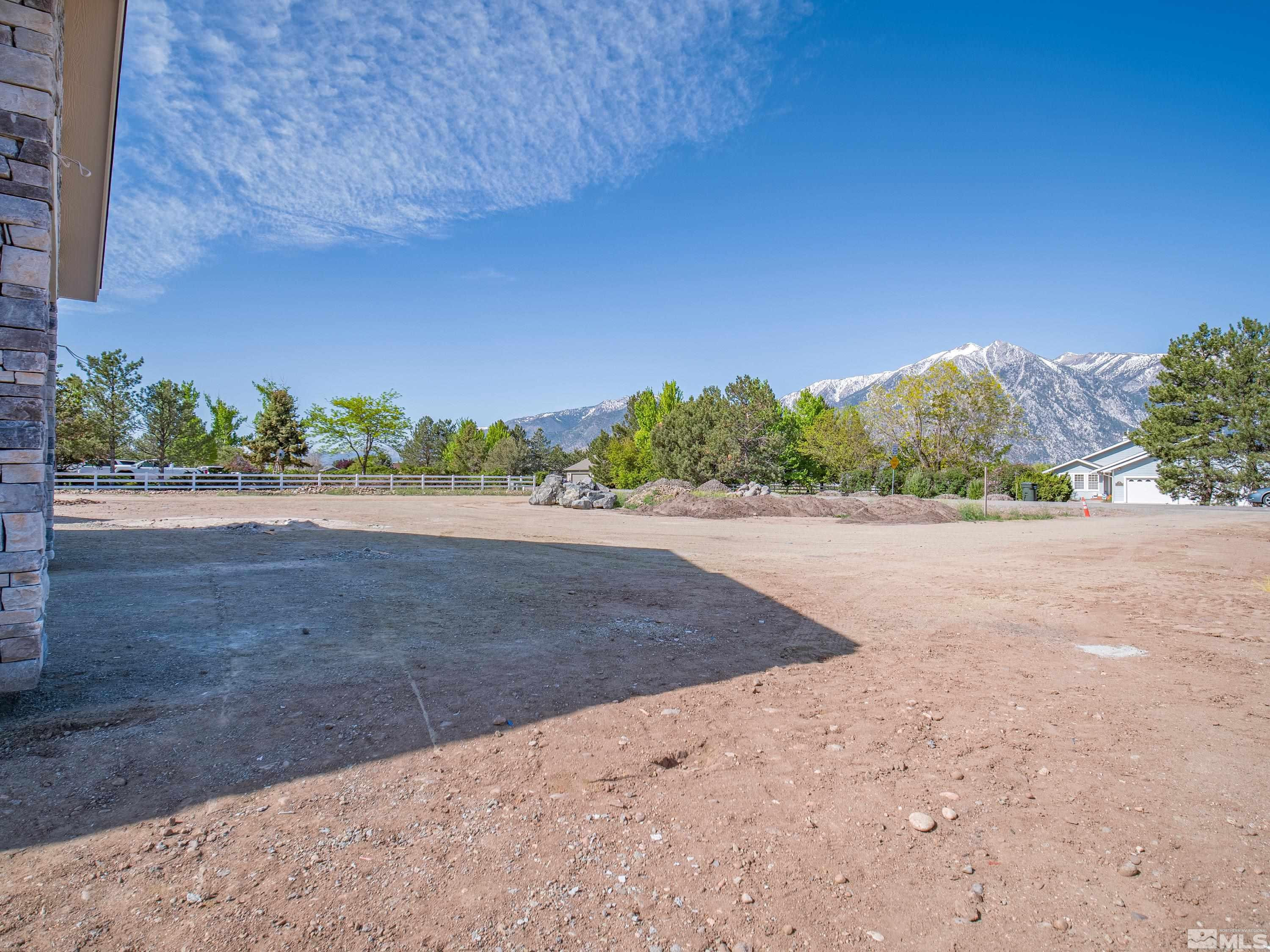781 Rubio Way Gardnerville, NV 89460 - Photo 23 of 61 a view of a rural road with plants