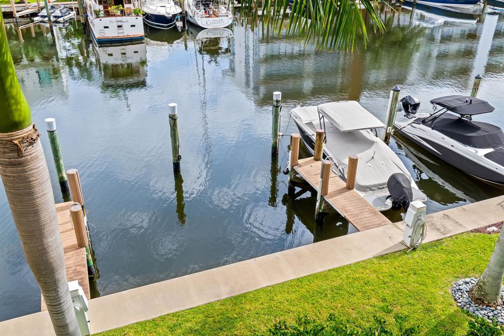 60 Hendricks Isle, Unit 301 Fort Lauderdale, FL 33301 - Photo 24 of 31 a view of a lake from a balcony