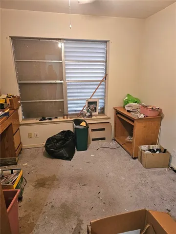 a room with storage and utility