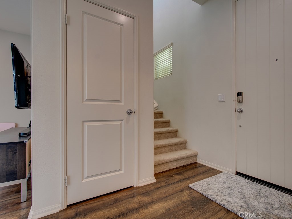 147 Acamar Irvine, CA 92618 - Photo 9 of 52 a view of entryway with wooden floor