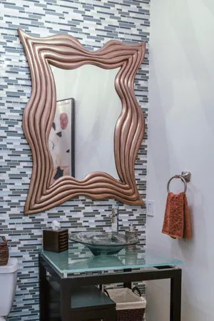 view of entryway with bathroom