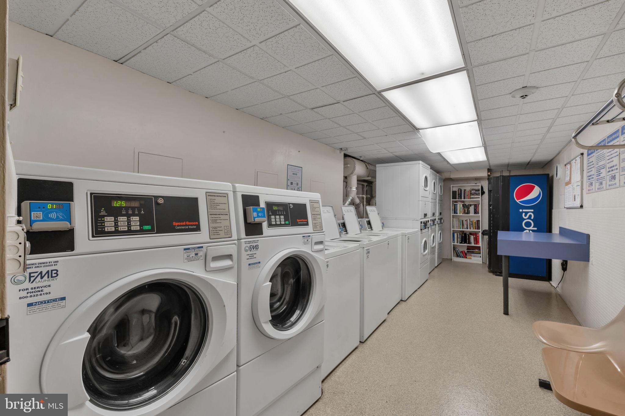 1245 4th Street Southwest, Unit E210 Washington, DC 20024 - Photo 20 of 27 On site laundry