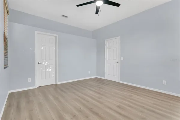 wooden floor in an empty room