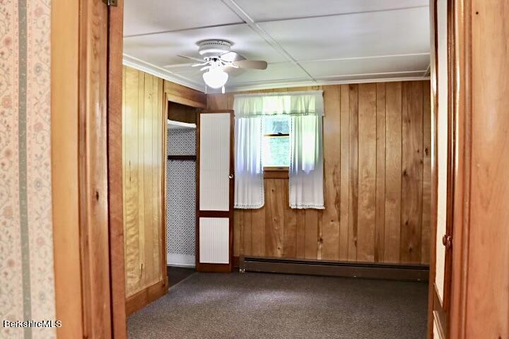 365 Water Street Lee, MA 01238 - Photo 16 of 35 wooden floor in an empty room with a mirror
