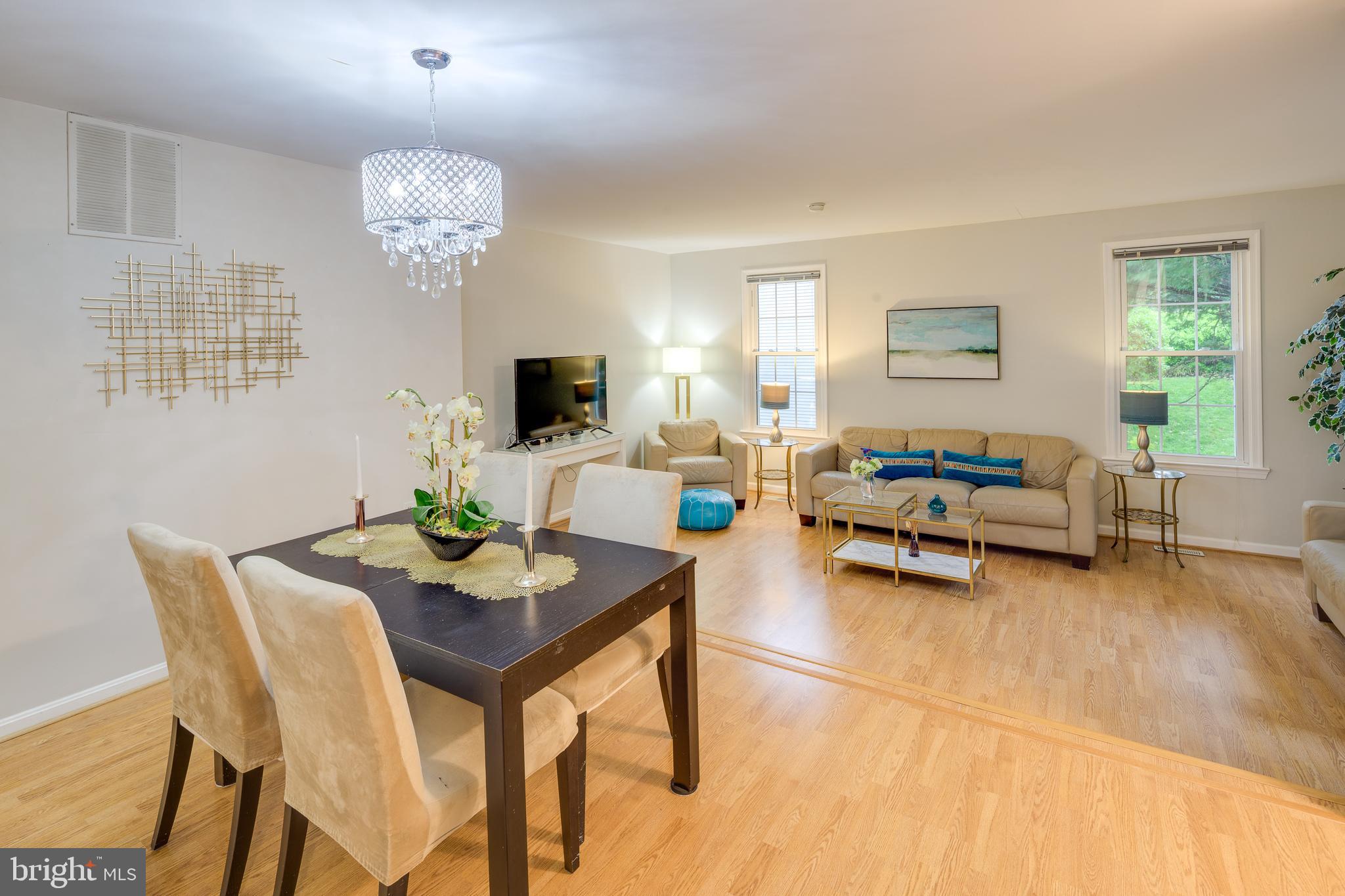 2301 Patternbond Drive Silver Spring, MD 20902 - Photo 7 of 54 Living Room/Dining Room Allows Full View