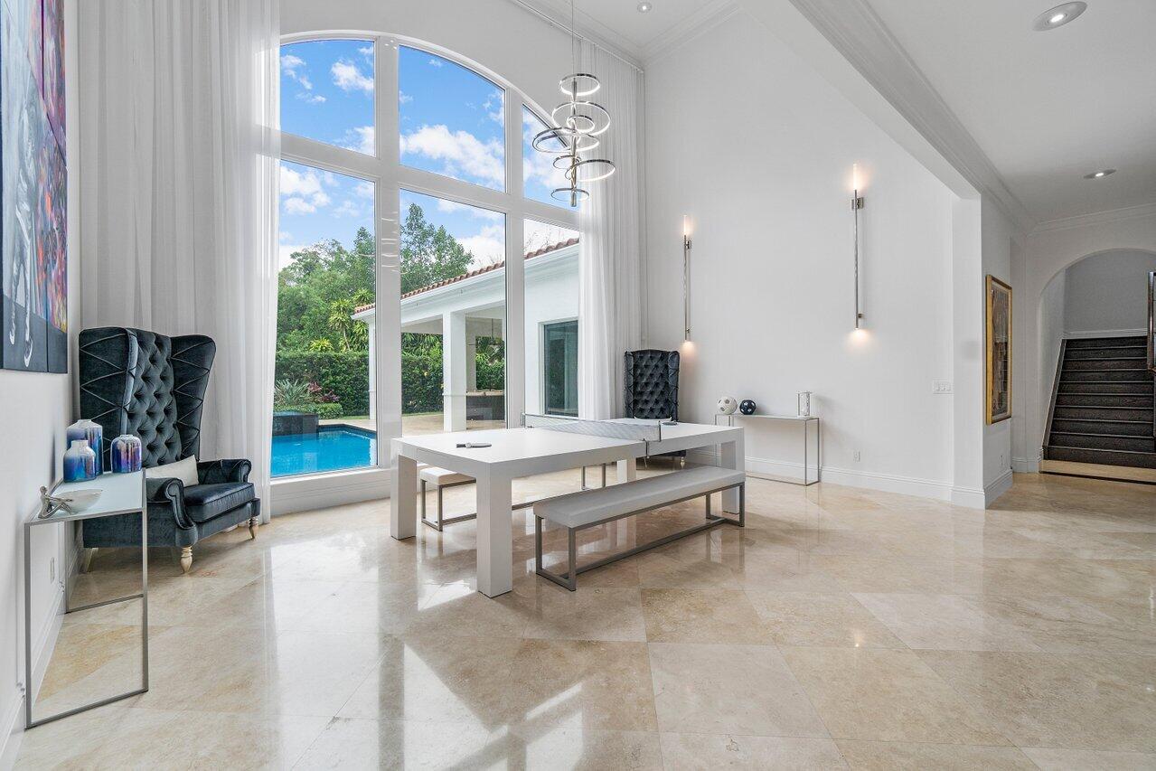 475 Cardinal Avenue Boca Raton, FL 33486 - Photo 14 of 62 Living Room w dramatic arched window