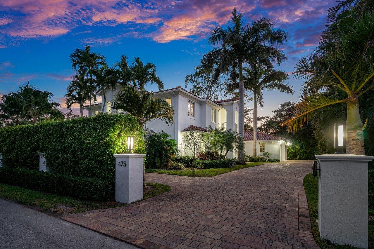 475 Cardinal Avenue Boca Raton, FL 33486 - Photo 3 of 62 Nightime view- private enterance