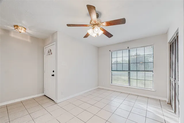 a view of an empty room with window
