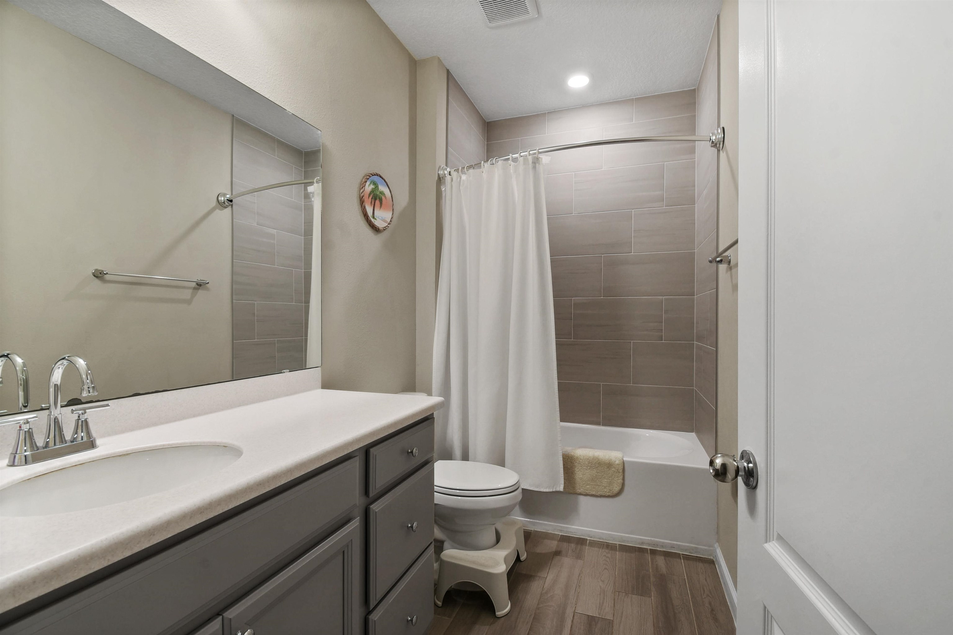 53 Cloverly Point St. Augustine, FL 32092 - Photo 28 of 51 a bathroom with a sink a toilet and shower