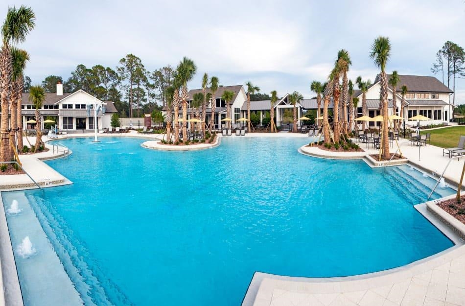 53 Cloverly Point St. Augustine, FL 32092 - Photo 42 of 51 a view of a swimming pool with outdoor seating