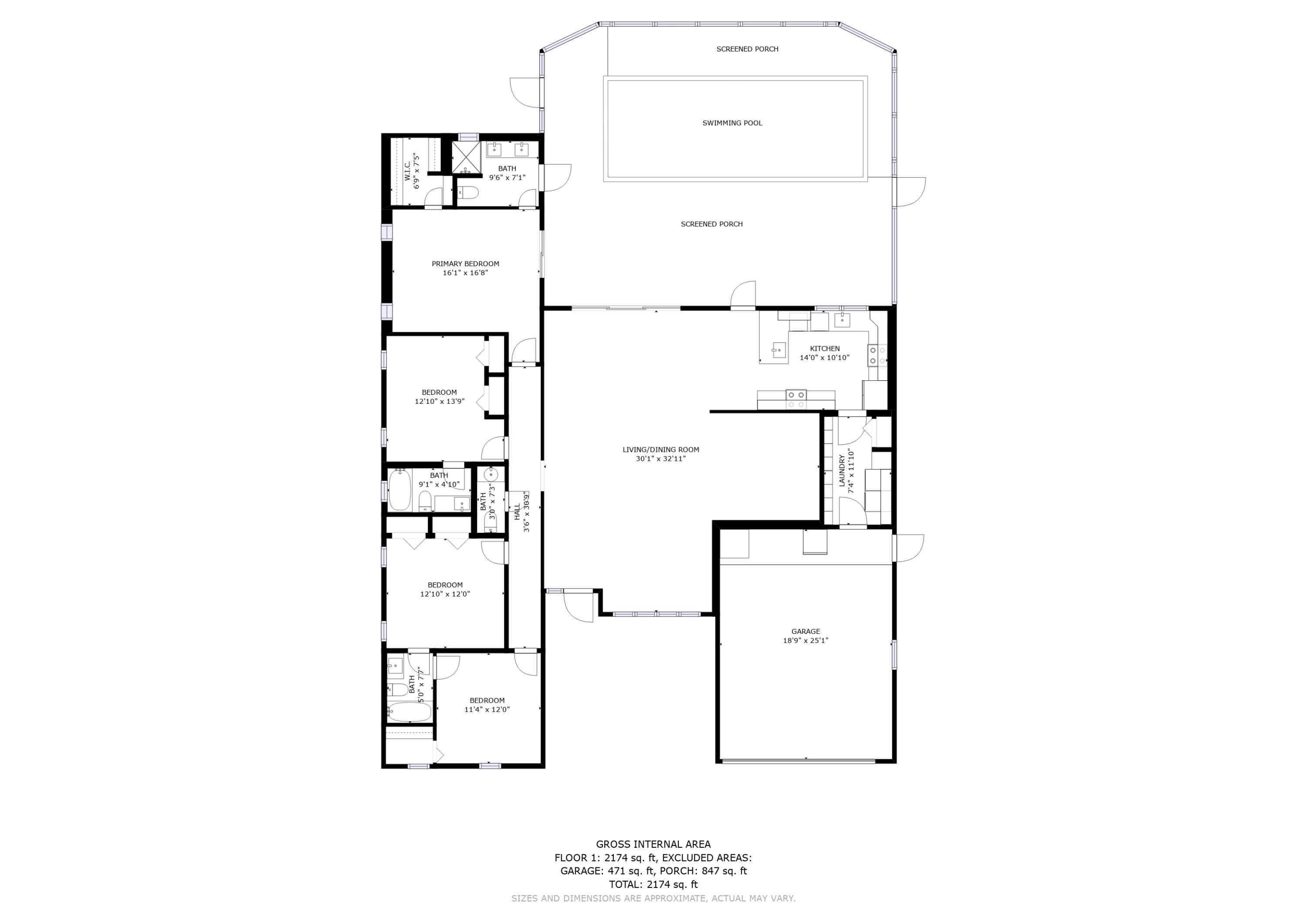 7296 San Sebastian Drive Boca Raton, FL 33433 - Photo 47 of 47 floorplan