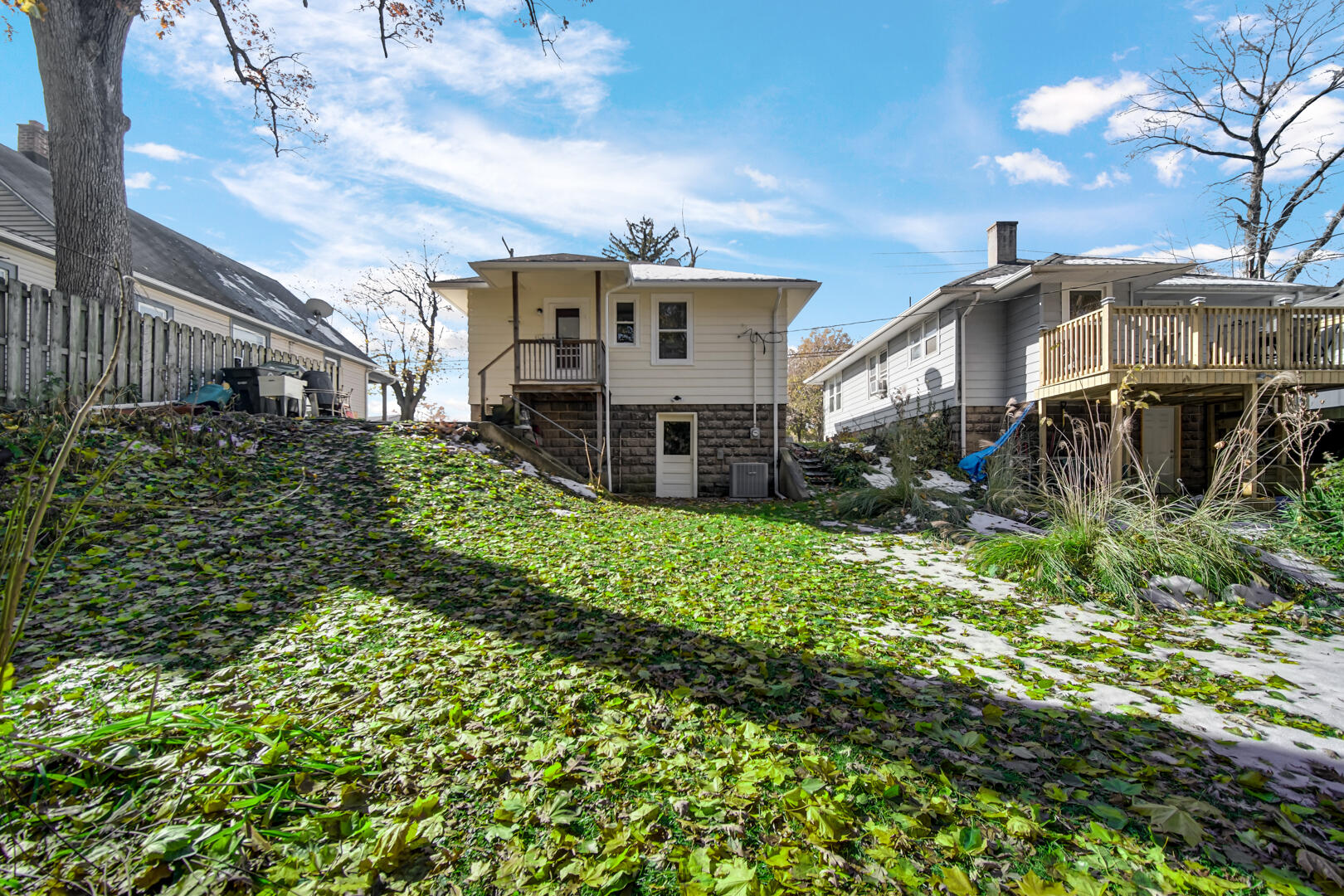 609 Main Street Hobart, IN 46342 - Photo 18 of 18 a front view of a house with a yard