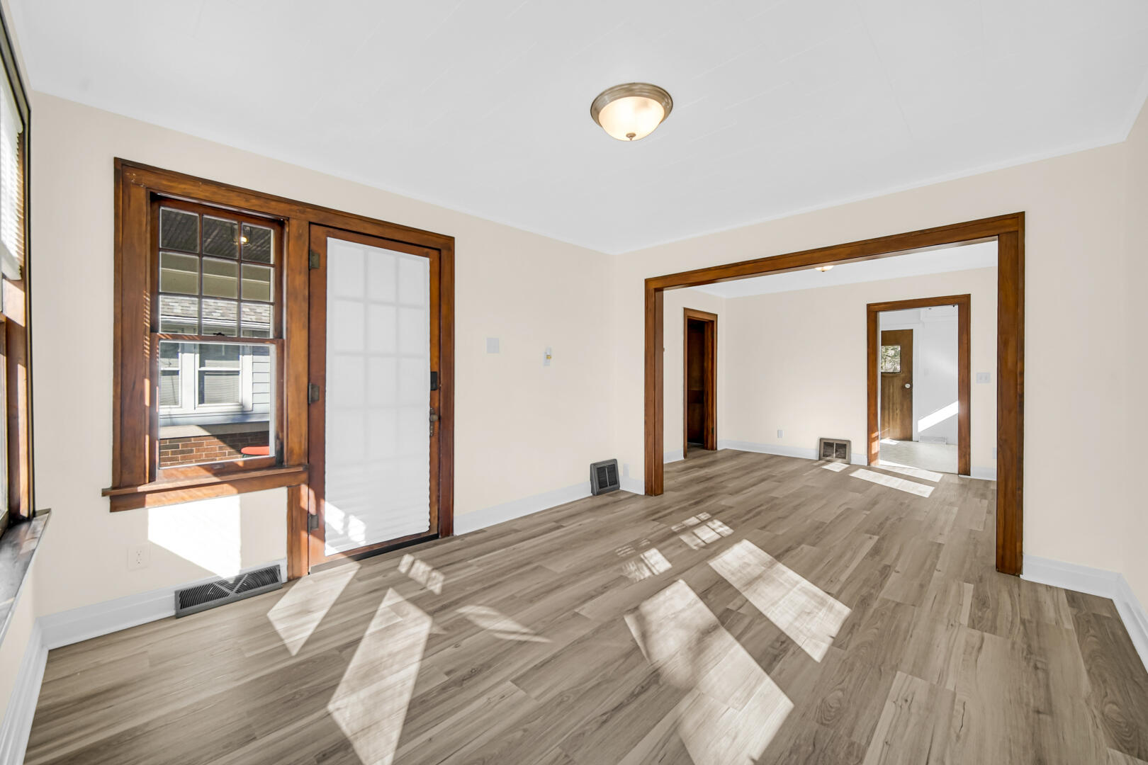 609 Main Street Hobart, IN 46342 - Photo 8 of 18 a bedroom with a bed and a large window