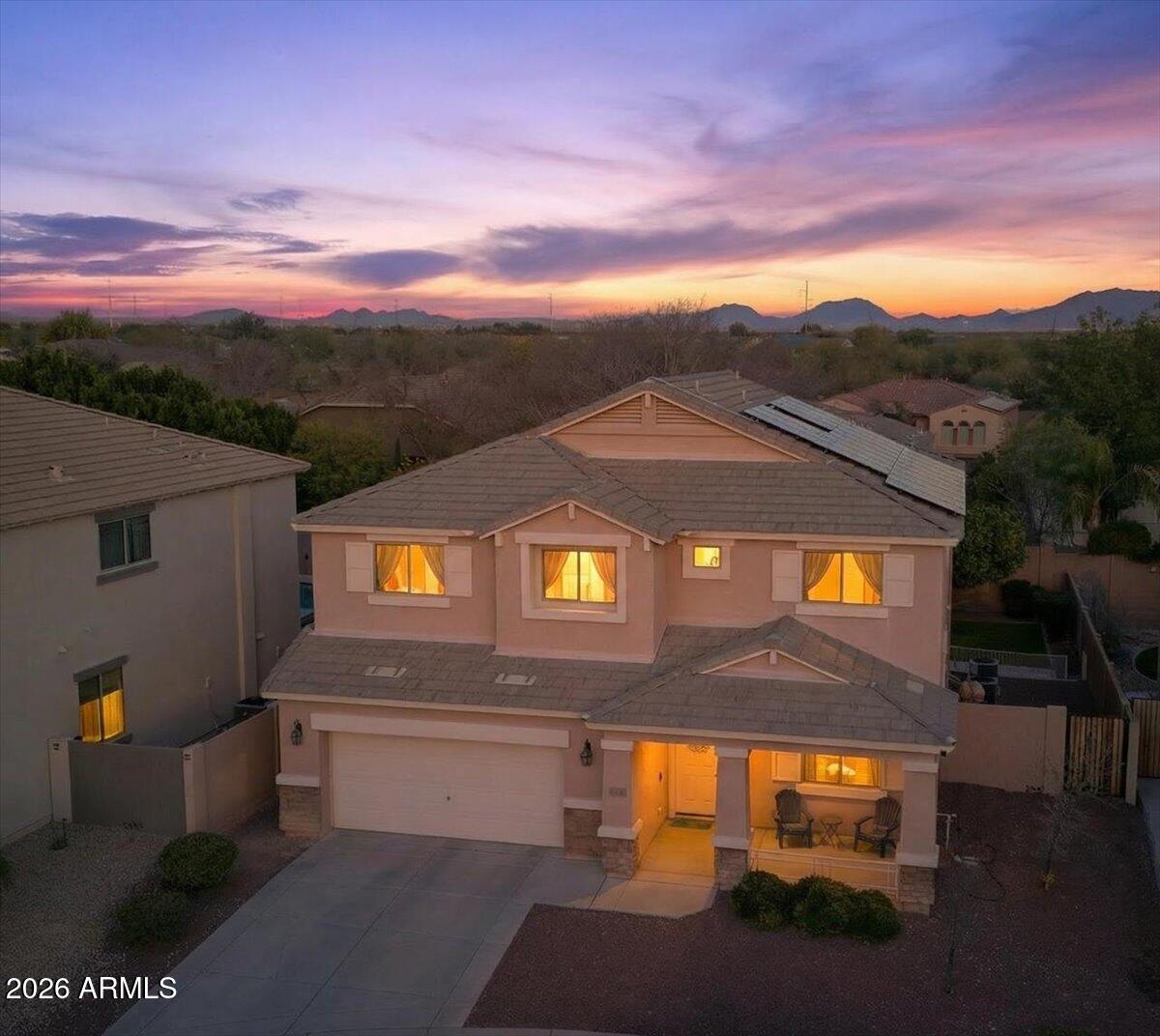 23913 North 23rd Way Phoenix, AZ 85024 - Photo 9 of 55 Phoenix Home Twilight Exterior