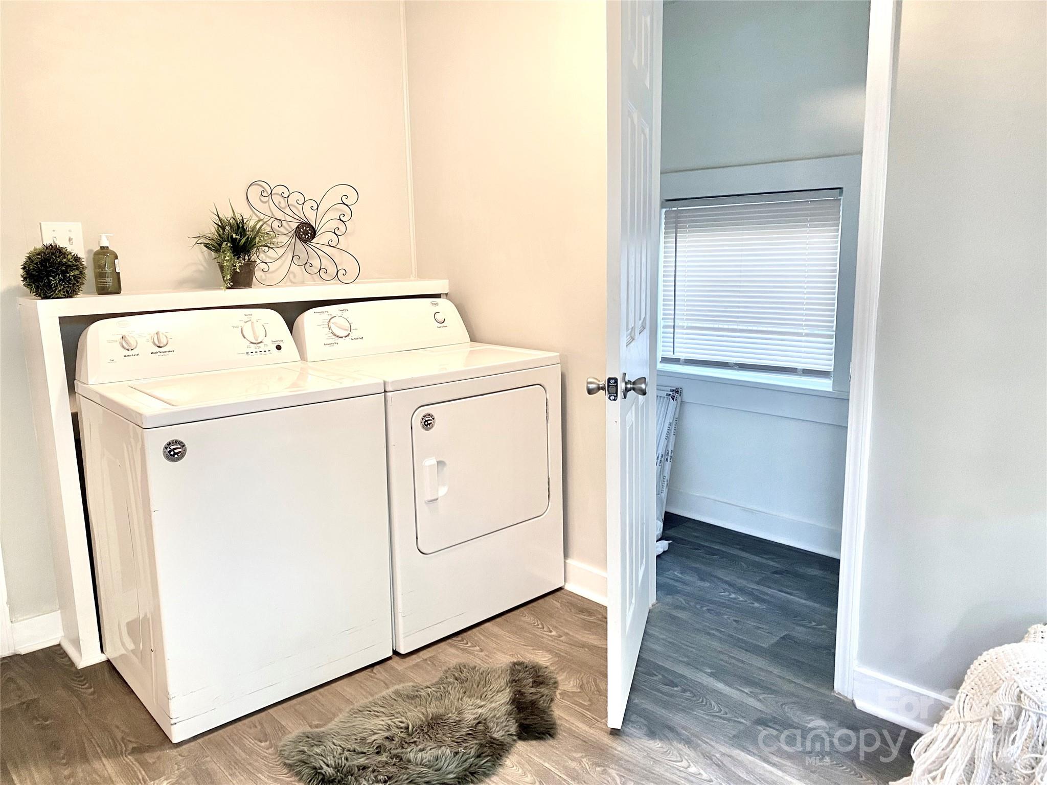 417 East Rice Street Landis, NC 28088 - Photo 16 of 22 a utility room with dryer and washer
