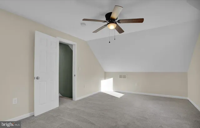 a view of empty room