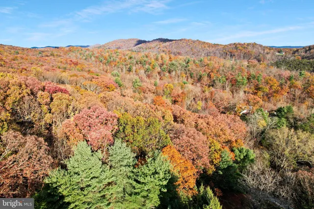 a view of an outdoor space and a mountain view
