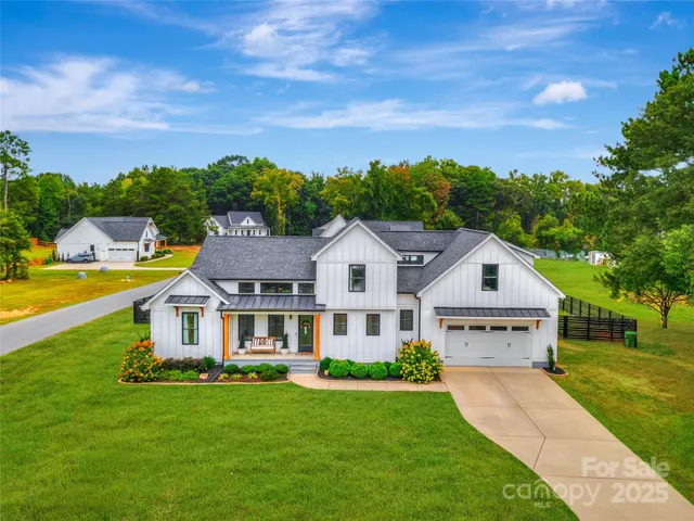 front view of a house with a big yard