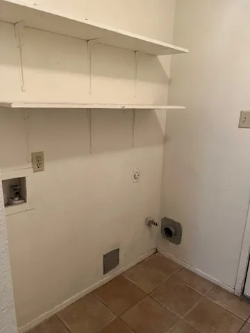 a room with storage