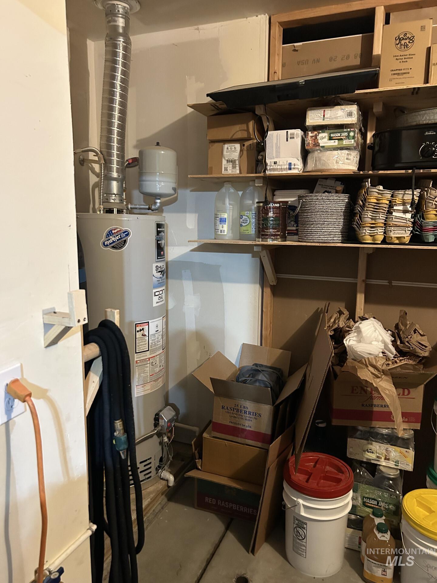 5614 Barkley Way Caldwell, ID 83607 - Photo 49 of 50 Storage with gas water heater