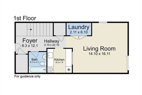 $1,250 | 5997 Tullis Drive, Unit B, New Orleans, LA 70131