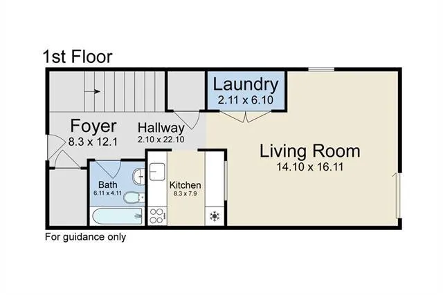 $1,250 | 5997 Tullis Drive, Unit B, New Orleans, LA 70131