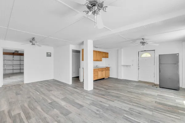 a room with storage and utility