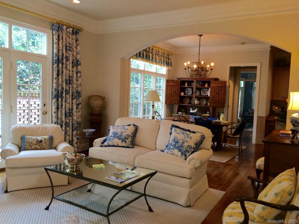2138 Harris Road Charlotte, NC 28211 - Photo 2 of 17 a living room with furniture and a large window