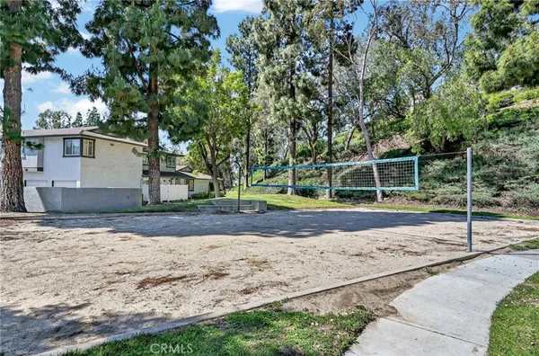 a view of outdoor space with garden and entertaining space